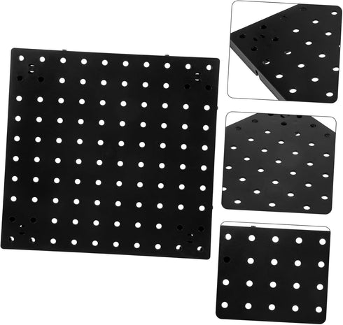 Pegboard Wall Organizer Panel Sturdy Plastic Storage System for Workbench and Garage Simple Installation Strong