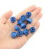 Syringe Luer Lock Cap 100PCS Blue No Needle Luer Lock Caps for Lab Supplies, Feeding Tubes
