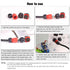 4 Pin Waterproof Industrial Solder Connector, Aviation Wire Connector for Automotive and Marine Electrical Connection