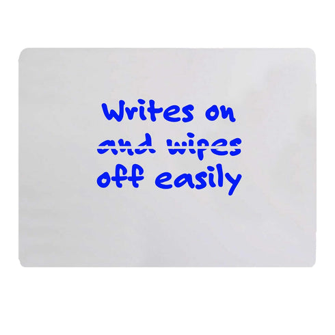 Flipside Products One-Sided Dry Erase Board, 5" x 7", Pack of 12 (FLP15656-12)