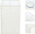 ARTIBETTER Square Linen Lampshade for Table and Floor Lamps Natural Cloth Lamp Cover with Soft Light Diffuser Easy