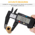 Digital Caliper, Sangabery 0-6 inches with Large LCD Screen, Auto-Off Feature, Measuring Tool for Household/DIY