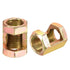 TAODAN 10PCS M10 20mm Lighting Outlet Iron Hex Nut Threaded High Lamp Galvanized Repair Parts Hardware Fasteners