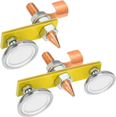 BAYTORY Upgrade Magnetic Welding Support Ground Clamp Tools, Strong Magnetism, Large Suction, Copper Tail