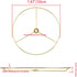 7.87"/20cm Dia-2 Set Antrader Wire Lamp Shade Rings Metal DIY Drum Lamp Shade Ring for Connecting Lamps Harp, Lampshade