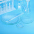 PATIKIL 1 Pack Watch Glass, 50mm 90mm 120mm and 150mm Diameter Beaker Cover for Laboratory
