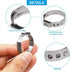 210pcs Single Ear Hose Clamp with Pincers Crimper Tool, 12 Size 6-36.1mm 304 Stainless Steel Assortment Kit