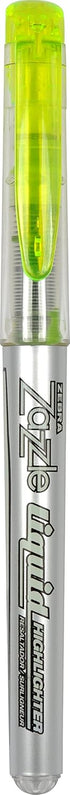 Zebra Zazzle Liquid Ink Highlighter, 12-Count, Chisel Tip, Yellow