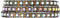 BTF-LIGHTING WS2812B IC RGB LED Strip,UL Listed,Pure Gold Wires,DC5V 3.28FT 100LED 5050SMD,Individually