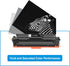 TRUE IMAGE Compatible Toner Cartridge for HP 201A CF400A 201X (Black, 1-Pack) for Color Pro MFP