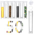 50PCS 10ml Plastic Small Vials with Screw Caps, Cryotubes, PP Material, Free from DNase, RNase