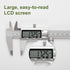 All-Metal Digital Caliper 0-12" Measuring Tool with Auto-Off Feature, Interchangeable Between Inches and Millimeters