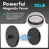 DIYMAG 10Pcs Rubber Coated Anti-Scratch Mounting Magnets, 30LBS Strong Neodymium Magnet Base with M5 Threaded Studs and