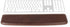 Londo Genuine Leather Keyboard Pad, Large Brown Ergonomic Support for Comfortable Typing at Home and Work