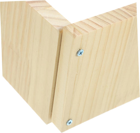 Uonlytech Wooden Bookend - Stylish Desk Organizer for Books and Magazines