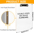 Dry Erase Clipboard 8 Pack, Hardboard Clip Board 8.5x11 for Classroom, Students, Kid, A4 Clipboards Size 9" x 12.5",Double-Sided White Board, with Low Profile Clip, Office & School Supply. by Macroclo
