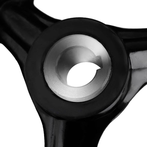 Hand Wheel Three-Spoke Lathe Controller: Hand Crank Revolving Handwheel for Woodworking Industrial Machine Tools.