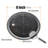 IMT 8" Glass Suction Cups for Granite & Glass Lifting, Vacuum Suction Glass Lifter with Handle, 240lbs Load Capacity