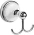 Design House Bathroom Hardware Accessories, Polished Chrome and White Robe Hook
