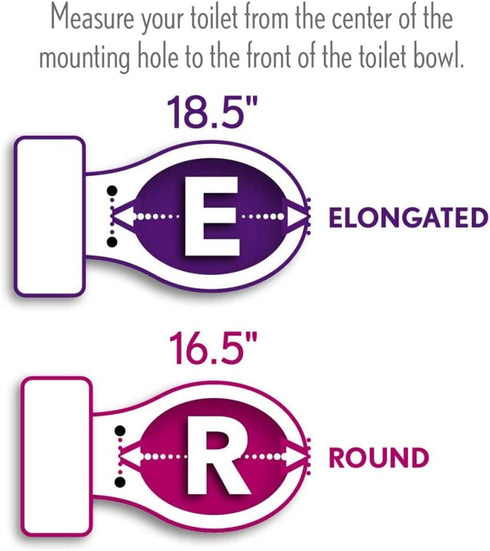 JINGZE Elongated Toilet Seat Slow Close, Quiet Toilet Seat Cover with Never Loosen Durable Toilet Seat Lid Easy