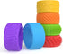 WorWoder 6 Pack Sensory Fidget Toys Slap Bracelets, Textured Silicone Sensory Toys for Kids, Calming Tool for Special