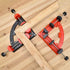 Multi Angle Degree Corner Clamps, Adjustable 30-90 Degrees Sawing Mitre Right Angles Measuring Cutting Tool