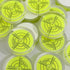 SIZIKJXGHWYI 40mm (40x10mm) Bubble Spirit Level with Double Sided Adhesive Bottom, Circular Level Bubble Measuring