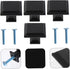 4Pcs Outanaya Sturdy Door Handles for Cabinets Bedside Tables Durable Solid Pulls with Smooth Finish for Home Furniture