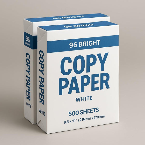 Generic 92 Bright Mulitipurpose Copy Paper, 500 Sheets, per reem 8.5 x 11