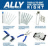 ALLY Tools Professional Multi-Functional 8" Anti-Rust MIG Welding Pliers, Reliable and Durable