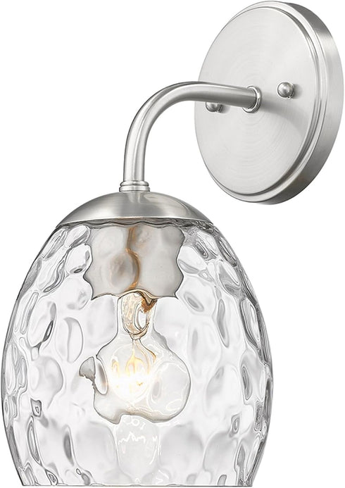 ML 1-Light Lighting Gallos Wall Sconce Brushed Nickel