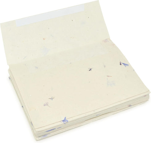 Kathmandu Valley Co. Handmade Lokta Paper Envelopes, 5x7 inch Vintage Envelopes for Wedding Invitations (Pack of 25)
