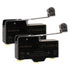 Baomain Micro Switch Z-15GW2S-B (LZ15-GW2M-B) Long Hinge Roller Lever AC DC Limit - Pack of 2