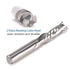 HOZLY 1/8 Inch Shank Carbide End Mills | Up & Down Cut CNC Spiral Router Bits for Woodworking (Pack of 5)