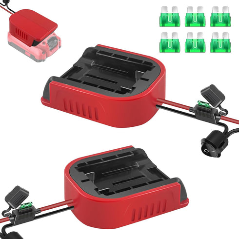 Laimiao 2 Pack Power Wheel Adapter for Craftsman 20V Battery,Dock Battery Adapter with