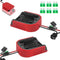 Laimiao 2 Pack Power Wheel Adapter for Craftsman 20V Battery,Dock Battery Adapter with