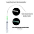 6pcs 20ml Plastic Syringes with 2pcs 13inch Tubing for Liquid in Scientific Lab, Pet Feeding, Glue Syringe for Craft