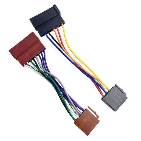 16Pin Aftermarket Stereo Wiring Harness for Ford 1985-2004, 8Pin+8Pin Android Car Stereo