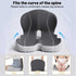 Pain,Tailbone Orthopedic Cushion, Memory Foam L Shaped Seat Cushion for Office Workers,Car Drivers, Instant Relief