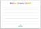 Personalized Camp Stationary for Boys and Girls - Stationery Note Cards with