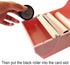 QILIMA Desktop Pink Water Activated Tape Dispenser, 1.88In x 55 Yards Kraft Paper Gum Tape