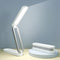 LED Desk Lamp for Office Home, Battery Operated, Foldable & Portable Light, 3 Brightness Dimmable