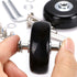 50 x 18mm Set of 4 Luggage Suitcase Replacement Wheels, Rubber Swivel Caster Bearings
