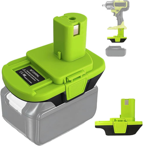 MT20RNL Battery Adapter for Makita 18V Battery to Ryobi 18V Power Tools, Battery Adaptor (No Battery)