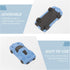 Mini Novelty Erasers, 20pcs Cartoon Rubber Erasers, Plastic Racing Car Shape for School Student Stationery