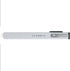 SEED Slendy+ Thin Steel Holder Eraser, Silver (EH-S-S), Japan Import