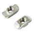 1/4"-20 Threaded Standard Steel Drop in T-Nut, Accessory Hardware Nuts for 15 40 Series Aluminum Profiles