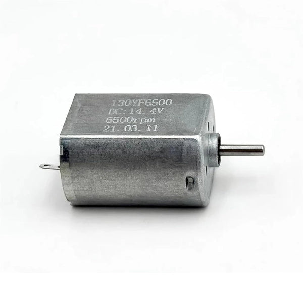 ZDWXMGUY FK-130SH Micro DC Motor, 20mm Single Shaft, 9V 12V 14.4V, 6500 RPM