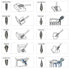10pcs Tungsten Carbide Rotary Burr Kit, 1/8" Shank High Speed Steel Burrs, Rotary Files Woodworking Carving Tool Set
