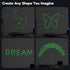 AOWDIAO 630Pieces (4Sizes) Glow in The Dark Star Stickers Luminous Ceiling & Wall Decor for Kids Bedroom, Nursery